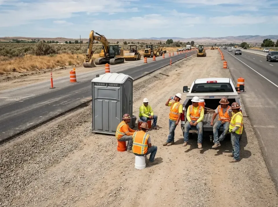 highway-road-construction-crew-007 — frequently asked questions, Porta Potty and Restroom Rentals in Lochearn, MD